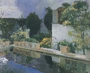 Joaquin Sorolla Palace of pond Sweden oil painting artist
